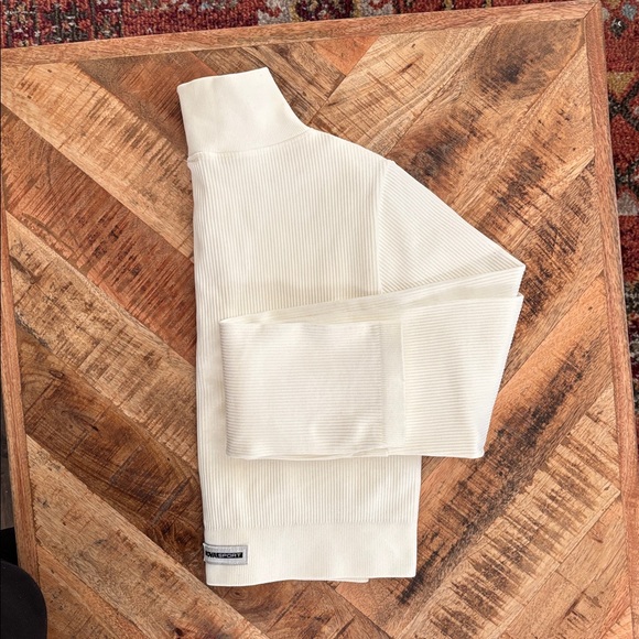 🏃🏽♀️🛤️NWT Ribbed Track Jacket Sz XL🛤️🏃🏽♀️ - Picture 10 of 10